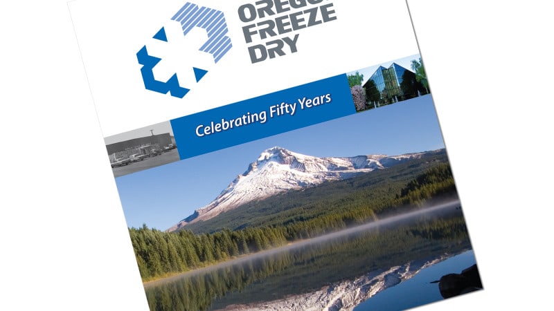 Cover and Book Design for Oregon Freeze Dry