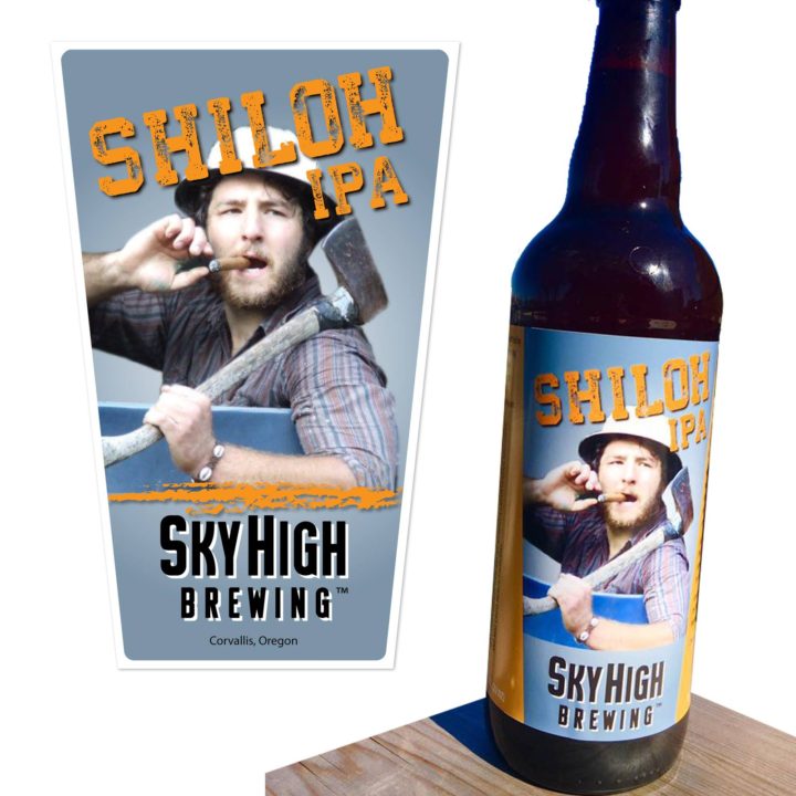 Shiloh Tap Handle Beer Label